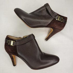 Vince Camuto Booties Vanna Leather Ankle B…